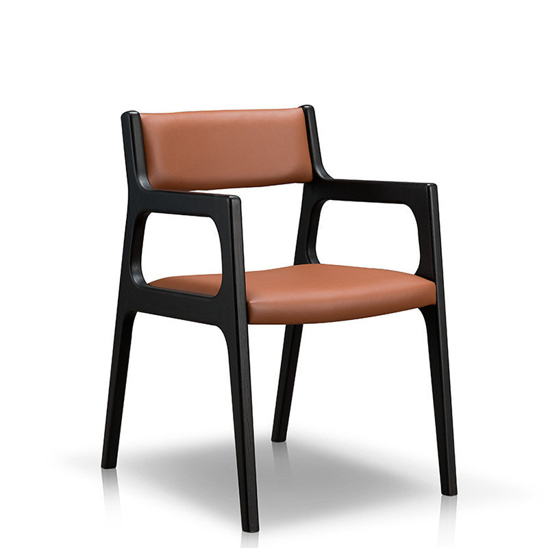 Migliora la tua esperienza culinaria con la nostra poltrona Nordic Solid Teak Armrest Chair