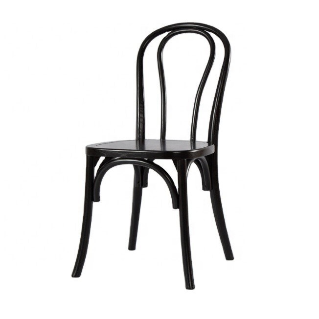 Materiale cinese di mogano e rotano Arredamento domestico nordico In legno Sedile da banchetto con banchetto in legno massello impilabile