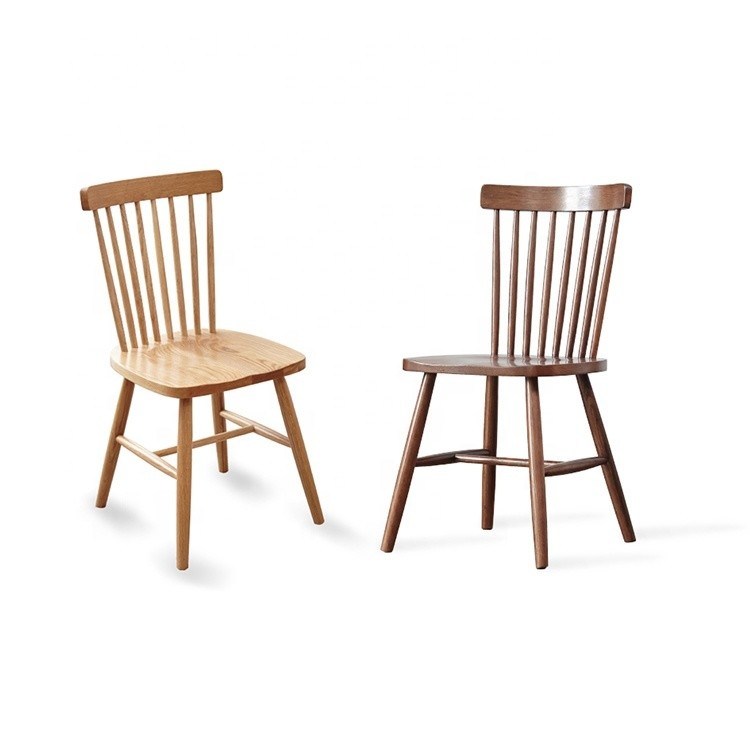 Moderna poltrona da pranzo nordica di lusso per design semplice Poltrona da pranzo in legno