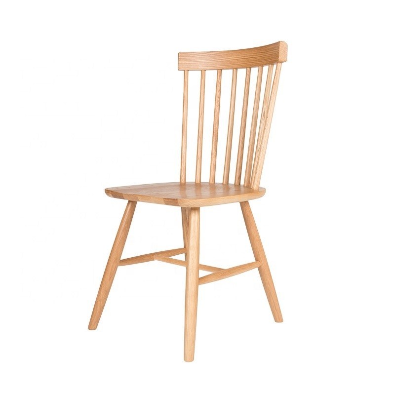 Sedile da pranzo in legno massello moderno e senza piegatura per la decorazione della sala da pranzo
