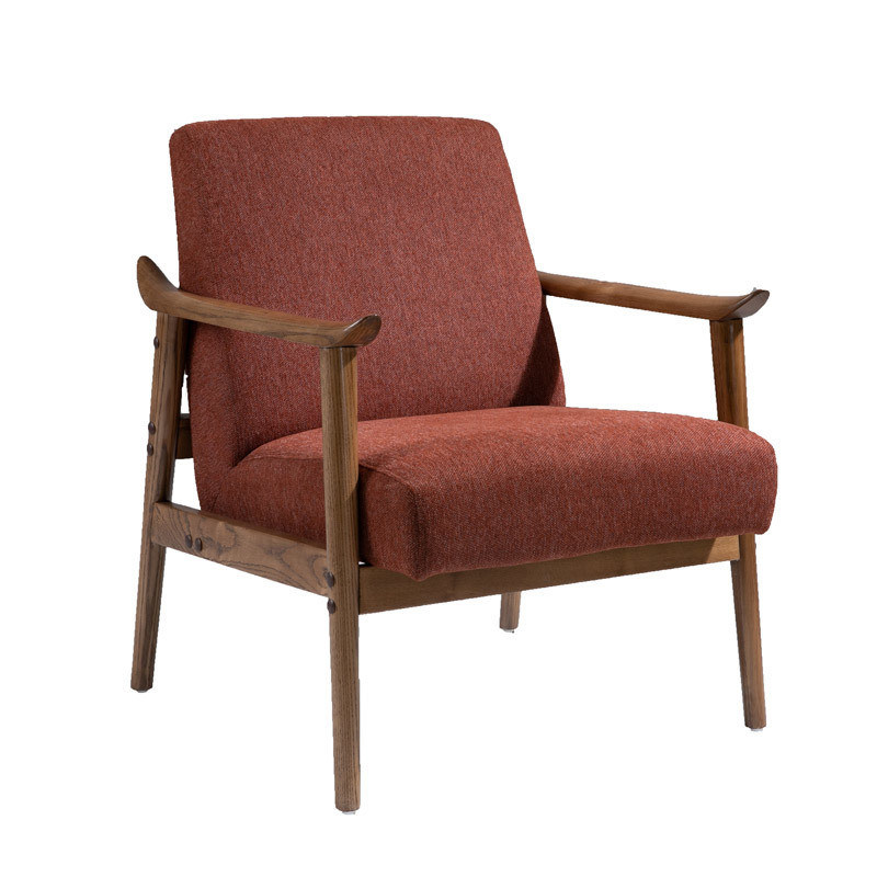 PU tappezzata Nordic colorata rosa in legno massello intagliato personalizzato in legno piegato Bistro Sedile da ristorante in legno Un anno di garanzia