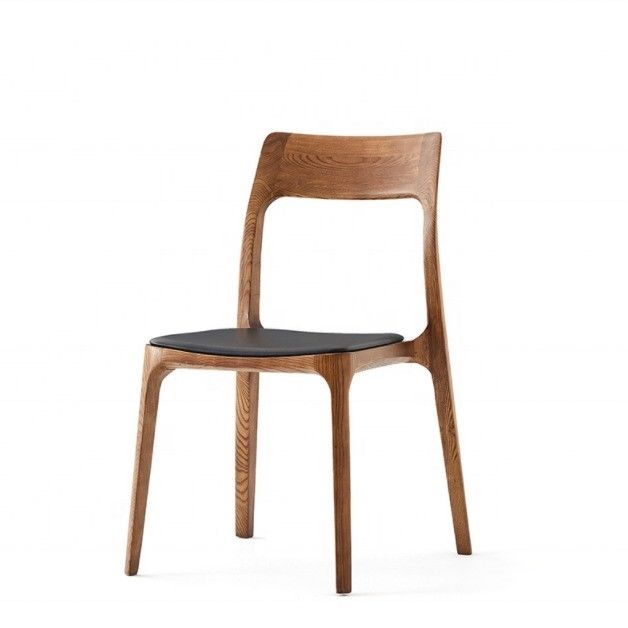 Seduta da pranzo di design classico con materiale di legno massello e grande capacità di 200 kg