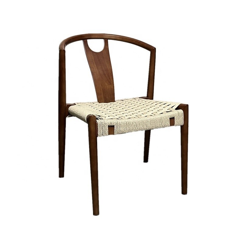 Sedia da pranzo in legno da ristorante con altezza regolabile e imballaggio della posta