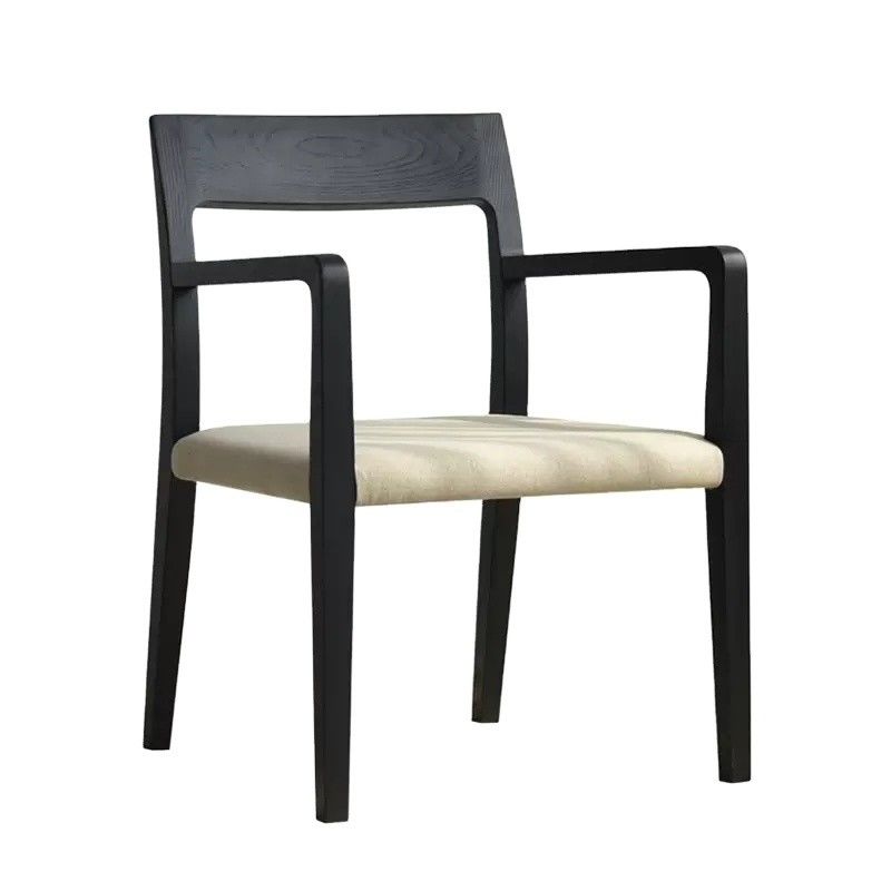 Home Arredamento Stile Italiano Design Moderno Tessuto in Legno Massello Tappezzeria Sala da pranzo Restaurante Poltrona per Cucina 2023