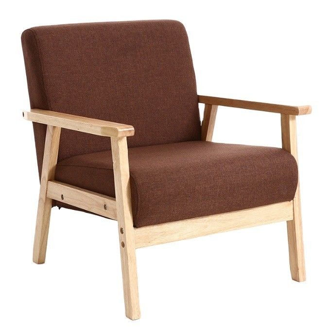 Moderno design Nitrolacquer Finish Divano in legno Poltrona per la casa Arredamento Soggiorno Hotel