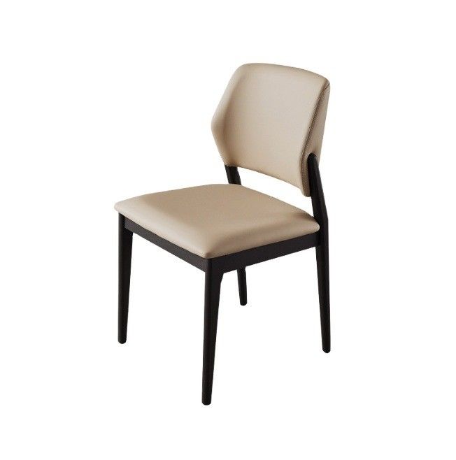 Aggiornate i vostri mobili da pranzo con una seduta da pranzo moderna in stile nordico con tappezzeria in pelle PU
