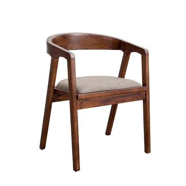 Sedile in legno naturale/noce moderno semplice per la casa Bar da pranzo Sedile in pelle PU in vendita