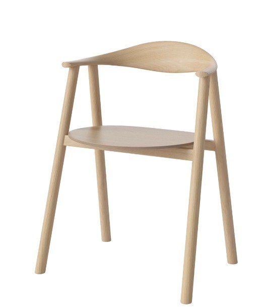 Poltrona in legno massello di lusso vintage W55*D47.5*H74.5cm per mobili per la casa in stile classico