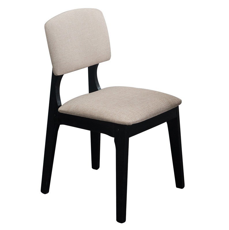 Arredamento moderno per la sala da pranzo Sedie in legno massello con finitura in nitrolacchia per arredi da ristorante