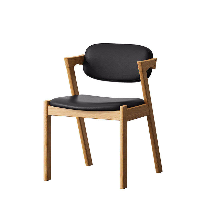 Arredamento per la casa Moderno Sedile da pranzo in legno massello naturale Per ristorante Sedile nordico Arredamento per la sala da pranzo