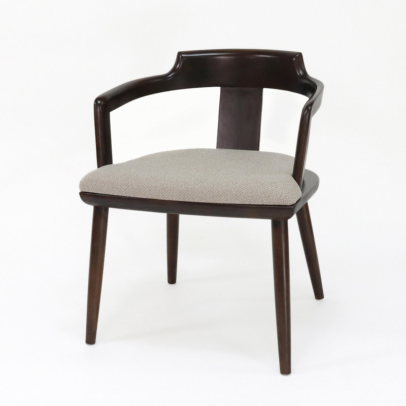 NO Sedia da pranzo in legno di lusso per mobili per la casa rivestimento in tessuto personalizzato mobili in legno massello generale