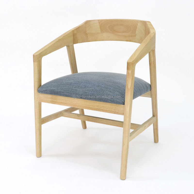 Sedile da pranzo in legno moderno personalizzato per ristoranti hotel Copertura in tessuto Noce/Naturale/Nero